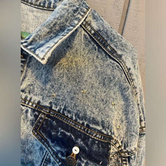 Vintage Hand Painted Jordache Western Cowboy Jacket L - Picture 8 of 16